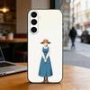 Howl's Moving Castle Sophie Phone Case Black Silicone Soft For Samsung Galaxy A73,A72,A71,A70,A53,A52,A51