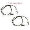 2 Kit ABS Wheel Speed Sensor Front Left & Right W/ Connectors Fits: Dodge Jeep