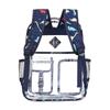 Schoolbag wholesale new couple transparent shoulder jelly bag Korean version pvc backpack male and female junior high school leisure student schoolbag