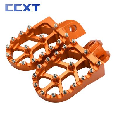 CNC Foot Pegs Foot Rests Pedals For KTM SX SXF EXC EXCF XCF XCW XC 50-530 1998-2017 FREERIDE 250F 250R 350 2012-2018 Universal