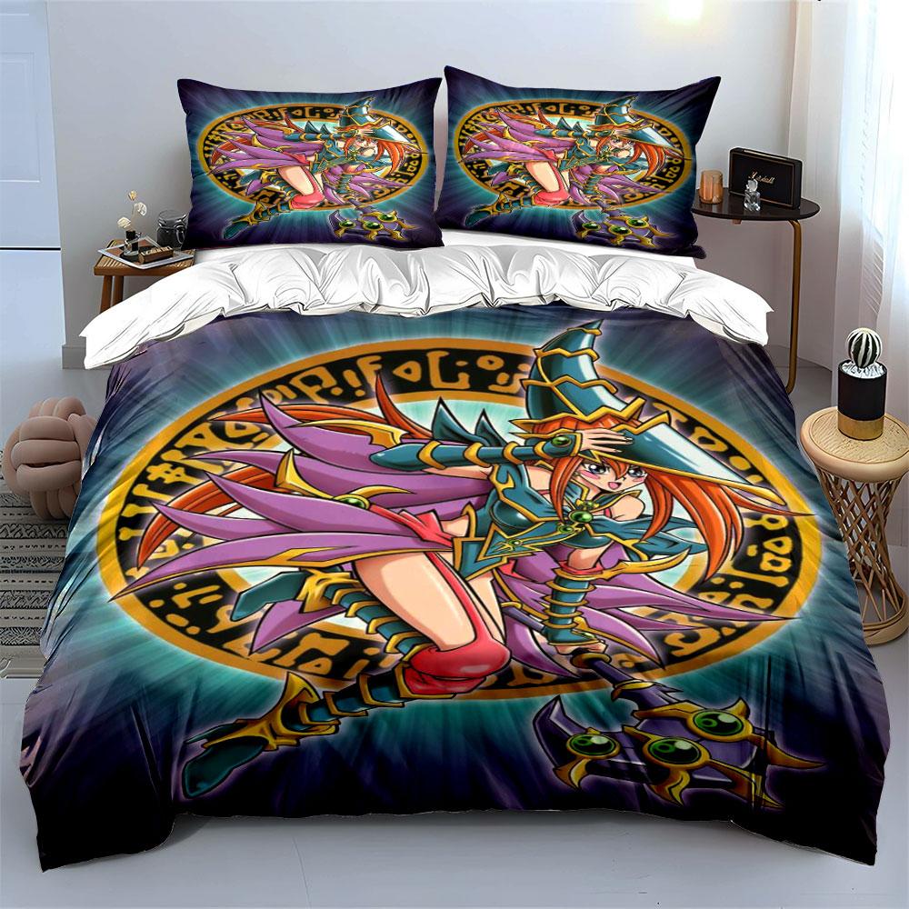 Magician surrounded by symbols. Bedding sets Duvet cover sets Duvet covers Pillowcases(1*Duvet Cover 2*Pillowcases without duvet insert)