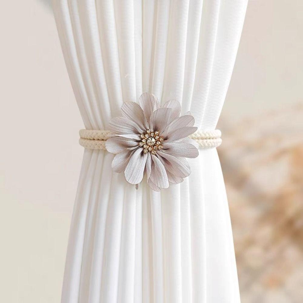Adjustable Curtain Tiebacks Elegant Window Curtain Buckles Simple Curtain Strap