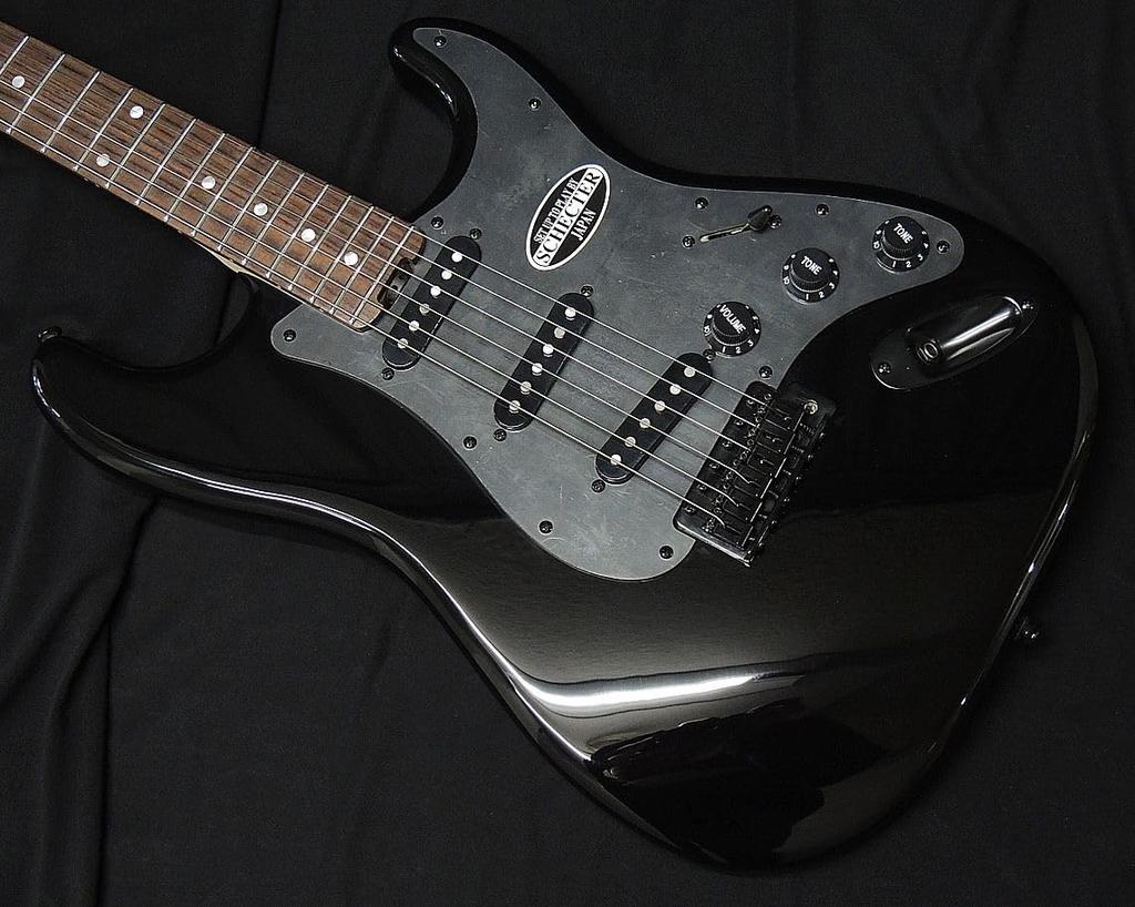 Schecter AB R Schecter Stratocaster Type All Black Electric Guitar All Black OL-ST-22