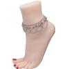 Bohemian Wave Tassel Bell Anklet for Women - European & American Style