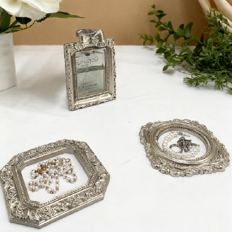 DIY Irregular Jewelry Display Stand - High-Value Desktop Millet Box for Mini Photography Props & Small Ornaments