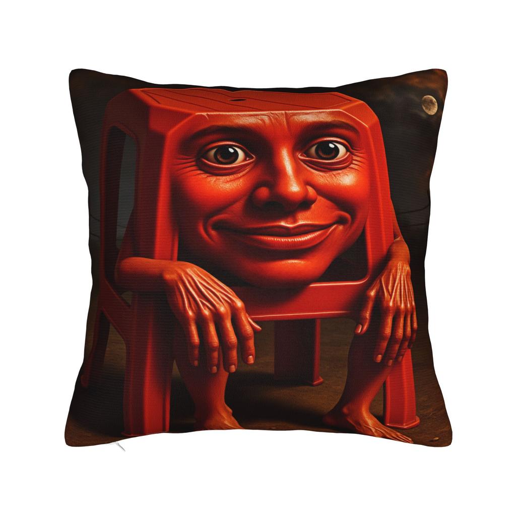 Pillow Case Italian Brainrot Meme Print Pillow Cover For Office Car Home Decor Retro Trendy Pillowcases