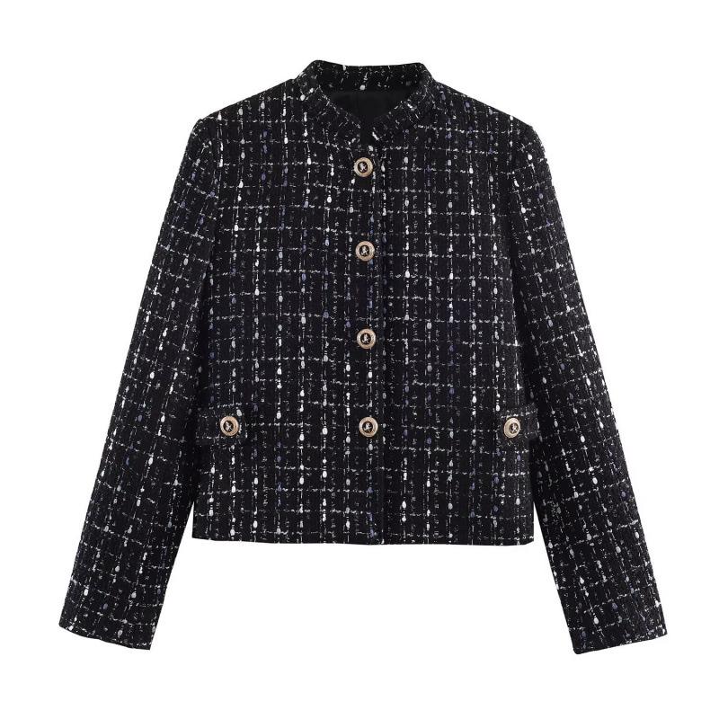 Spring 2026 Modern Metallic Texture Jacket: European and American Style, Fashionable & Versatile S картинки