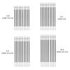 1 Set Adjustable Length Violin Steel Tailpiece Wire Violin Wire Tailpiece String for Enhancing String Tension Stability