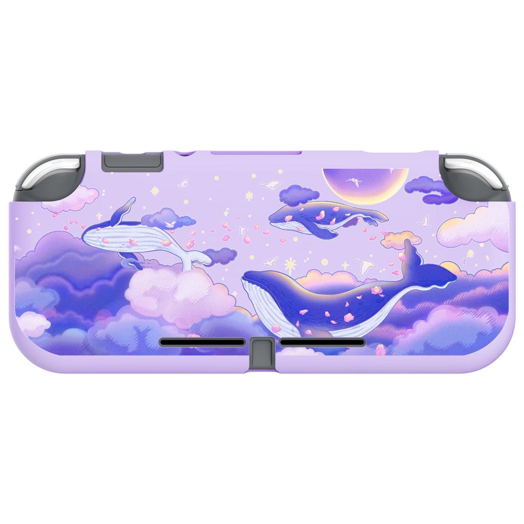 Custom protective case compatible with PlayVital Switch case cover compatible with Switch Lite (soft) Lite, (soft) [Whale's Dream]