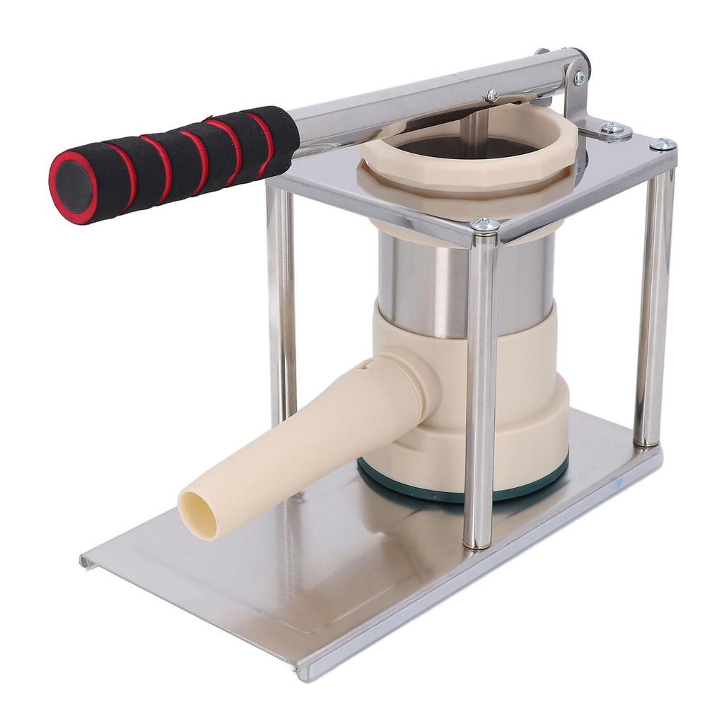 Sausage Stuffer Aluminum Alloy Vertical Manual Homemade Sausage Maker Filling Machine with 4