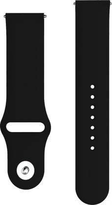 Silicone Rubber Strap for Samsung Galaxy Watch Active 2 20mm - Black