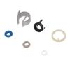 06H998907B 4 Sets Fuel Injectors  Repair O Ring Kit Rubber Metal 06H998907B Replacement for A3 A4 A5 S5 S4 Q5 Q3