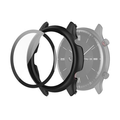 For Amazfit GTR 2 eSIM Tempered Glass + PC Integrated Protective Case