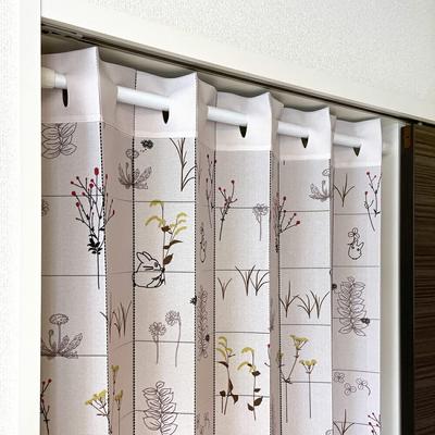 Noren Kobo Akordeon Studio Ghibli Pokój Sąsiada 96 cm Szerokości x 200 cm 98332 Zasłona, "Mój Totoro" Zasłona Podnoszona, Przegroda, Kość Słoniowa, Długa,