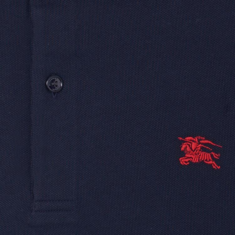 Burberry Oxford Logo Embroidered Polo 80362481