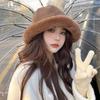 Fisherman's hat children's warm thickened ear protectors windproof curling Mongolian hat