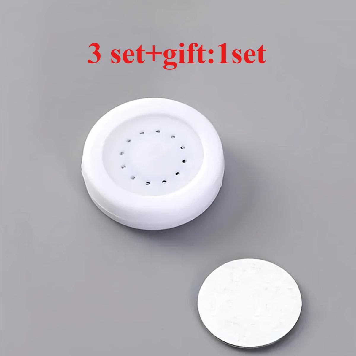 

1 шт./3 шт. Магнитные настенные крючки, Многоцелевой безопасный дизайн, Легкая установка, Современный пластик для пультов дистанционного управления и аксессуаров для холодильника White-3 set+gift:1set