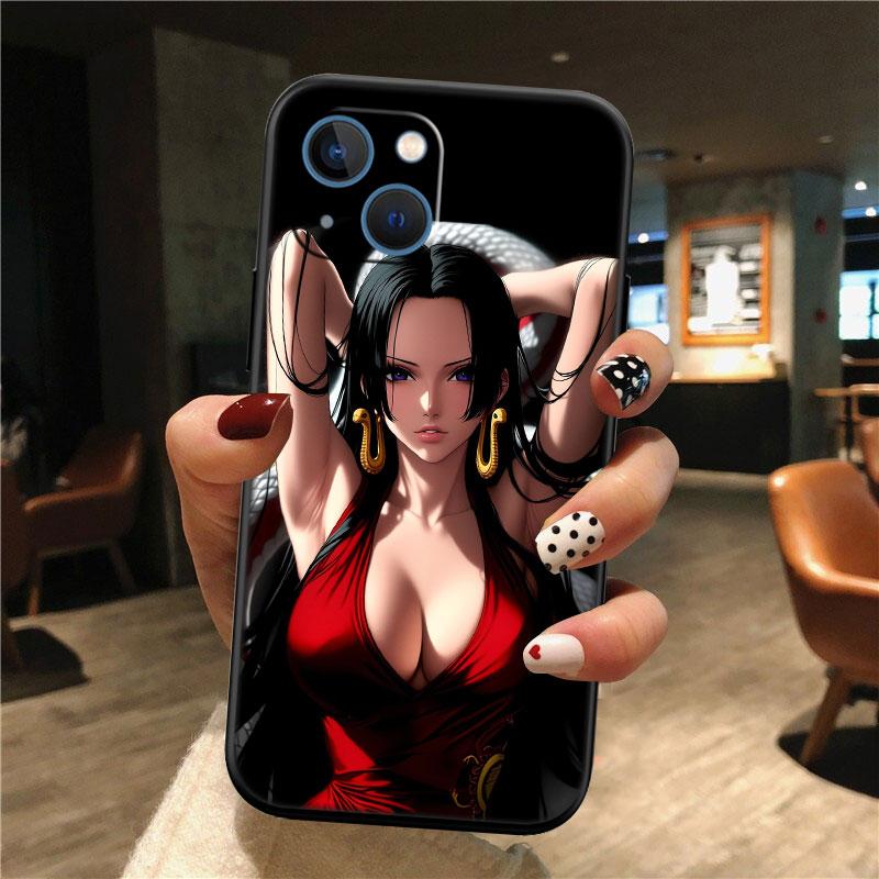 TR23 One Piece Boa Hancock Shell Phone Case for Samsung Galaxy S20 S21 S22 Ultra FE Plus A21S A22 A24 A25 A26 A30 A30S A31