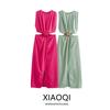 Fashion Style 2024 Summer New Arrival Women's Open Design Buckle Decoration Dress 9878122 537