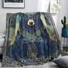 1 Stück Wunderschöne Flanelldecke mit Tierprint, Hohe Qualität, Bequem für alle Jahreszeiten, Heimdekoration, Wärme und Komfort, Perfekt für Weihnachtsgeschenke