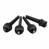 Set of 4 Handmade Ebony Violin Tuning Pegs, Durable, Replacement Endpins