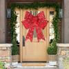 Christmas Decorations, Christmas Bow Decoration, Large Christmas Bows Outdoor, Christmas Bows Comes With Adhesive Backing