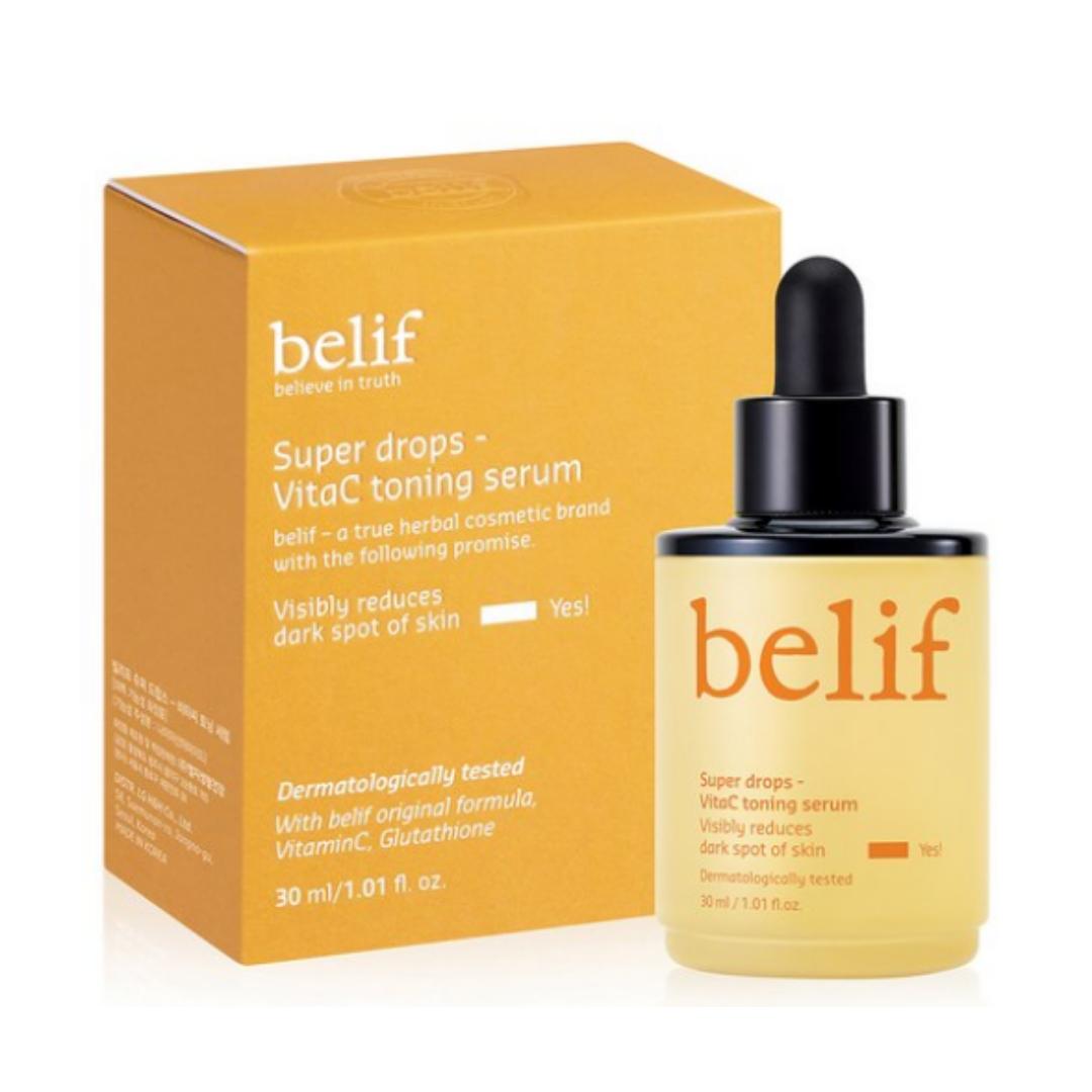 

belif Super Drops Vita C Toning Serum — 30 ml — 1 unit