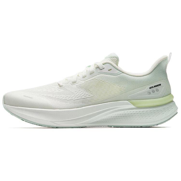 Anta Hydrogen Run 7 Low Top Running Shoes Womens White Green 122525541-4 39