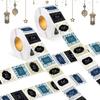Set mit 500 Mond EIDMubarak Aufklebern Selbstklebende Etiketten für Laptops, Notizbücher und Wasserflaschen