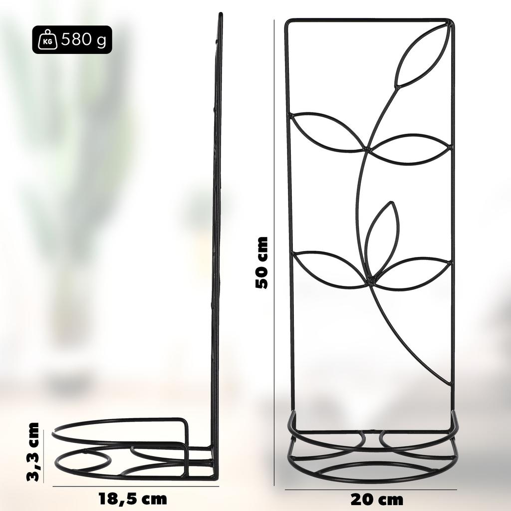 KADAX Blumenständer Metall Hängend 50cm