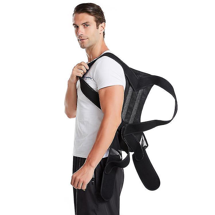 Back Spine Support Unisex Adjustable Posture Corrector Brace Hunchback Correction Belt
