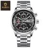 Binbang Steel Strap Men's Quartz Wristwatch - Hot Seller Live Broadcast Edition