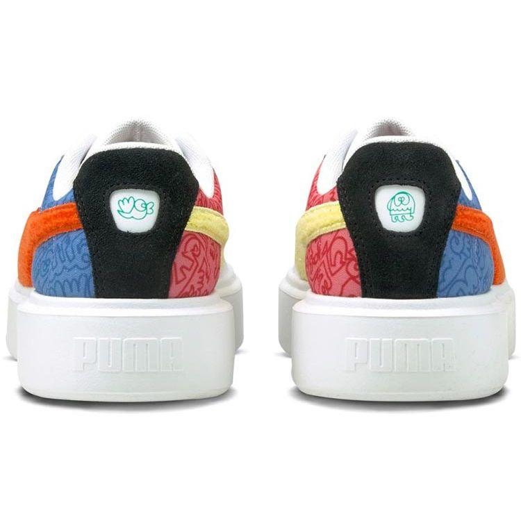 Puma Mr. Doodle X  Oslo Maja Ultramarine American Beauty Women Sneakers Blue 375791-01