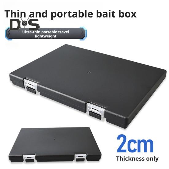 Skrzynka na sprzęt wędkarski przenośna skrzynia na przynęty kamuflażowa plastikowa dwustronna tacka na sprzęt wędkarski skrzynka na sprzęt wędkarski na haczyki z cekinami