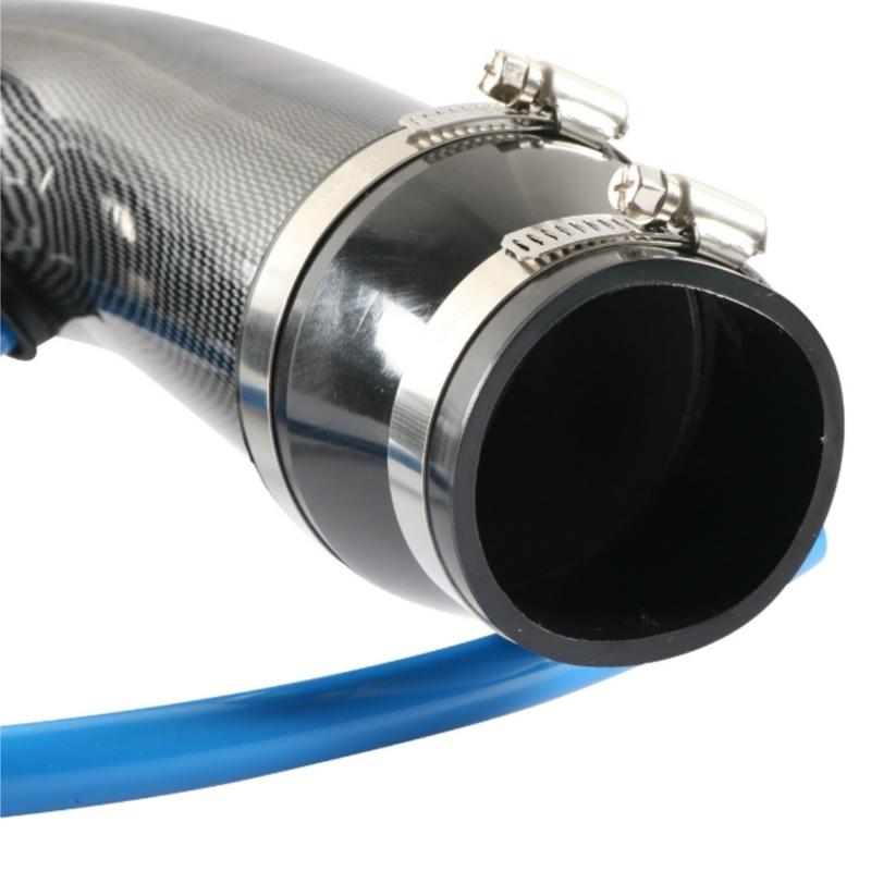 For76mm/3-inch car cold air mushroom head intake pipe filter air aluminum set