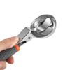 1PC Stainless Steel Ice Cream Spoon Digger Silicone Handle Ice Cream Spoon Multi functional Creative Fruit Digger