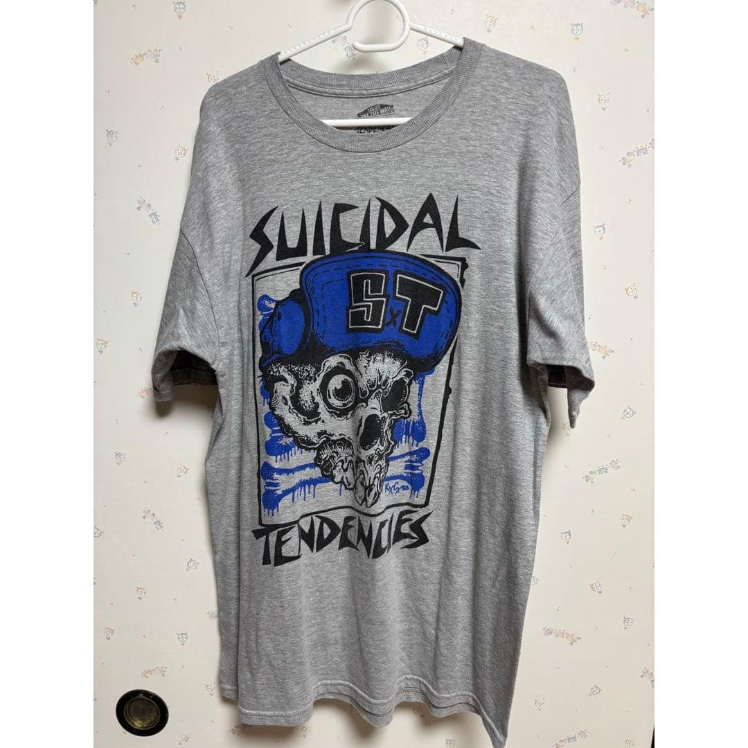 Used Suicidal Tendencies Gray T-shirt L size VANZ