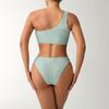 Women's One-shoulder Bikini Two-piece Swimsuit For The Beach