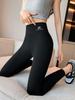 Women's Tummy Control Black Summer Yoga Pants, New Style, Wearable Outdoors, 2025 Edition
