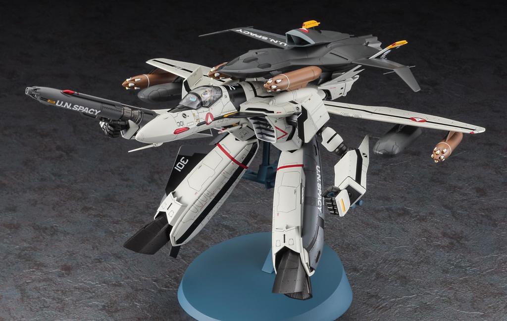 Hasegawa Macross Zero Gerwalk Scale Kunststoffmodell 65889 VF-0S mit Ghost 1/72 (Flugzeug)