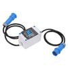 Mobile Digital Electricity Meter 16A Intermediate Meter Power Outdoor KWH Meter with CEE Plug 1P N Leakage Protector 1.  Cable for RV Home