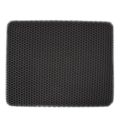 Katzenstreumatte EVA Rutschfest Doppelschichtig Streukontrolle Katzenstreu Auffangmatte für Katzenstreu