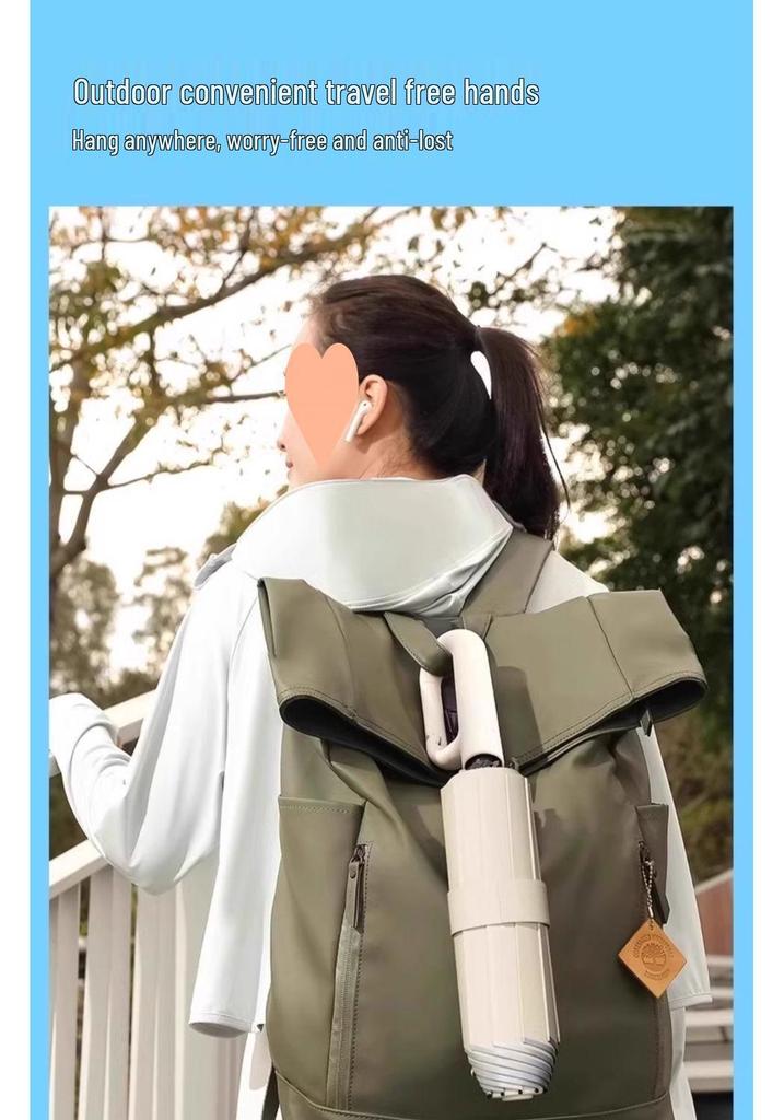 Men's Quick-Drying Windproof UV Protection Automatic Umbrella for Sun/Rain