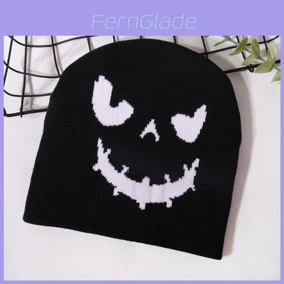 Halloween Kürbis Strickmütze mit Wärme für Herbst Street Fashion Fans