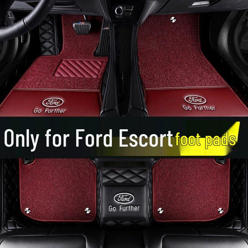 Ford Escort Floor Mats for Models 2015-2019, 2021 - Custom Fit Surround Pedal Mats