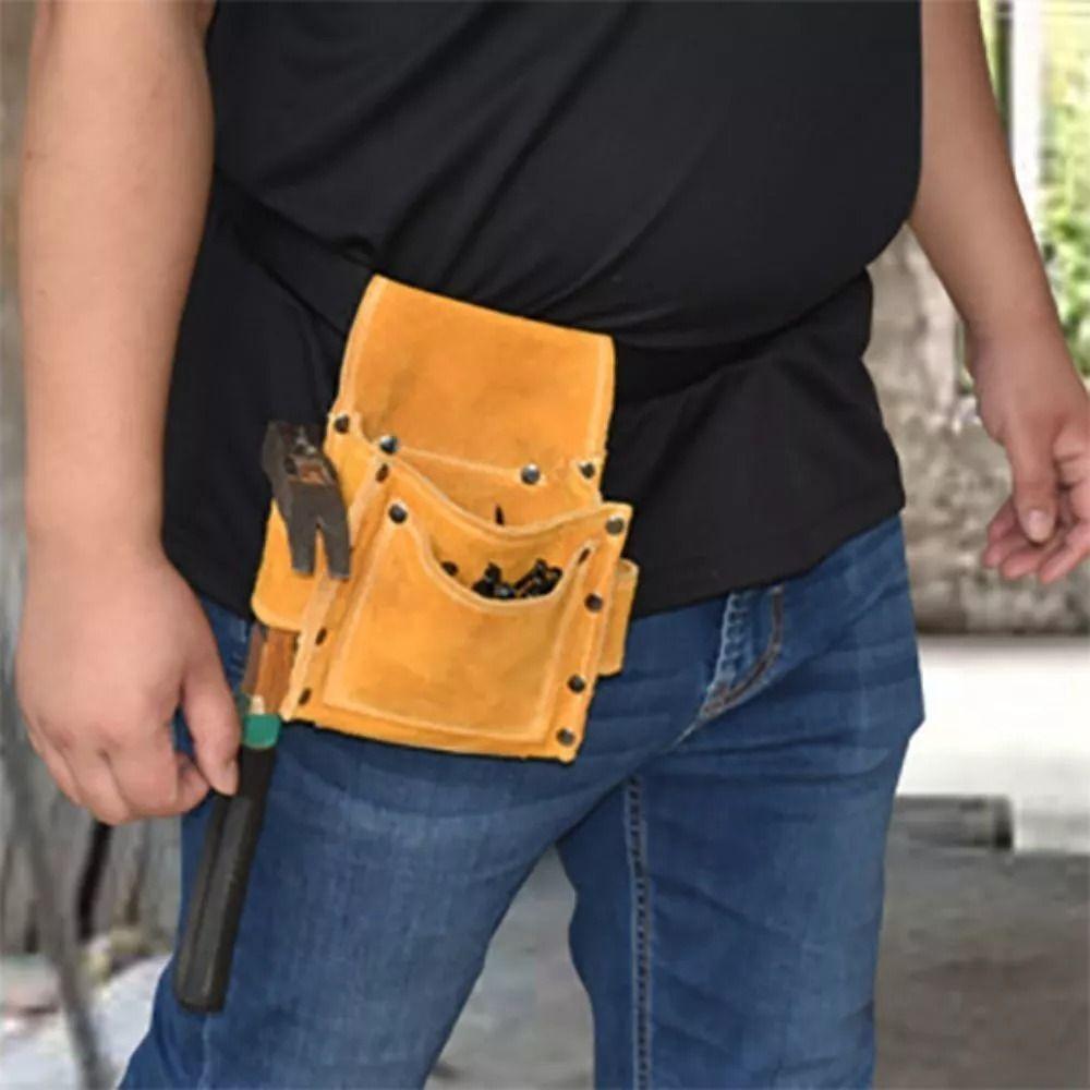 Multifunctional Carpenter Nail Pocket Waterproof Tool Holster New Waist Pack