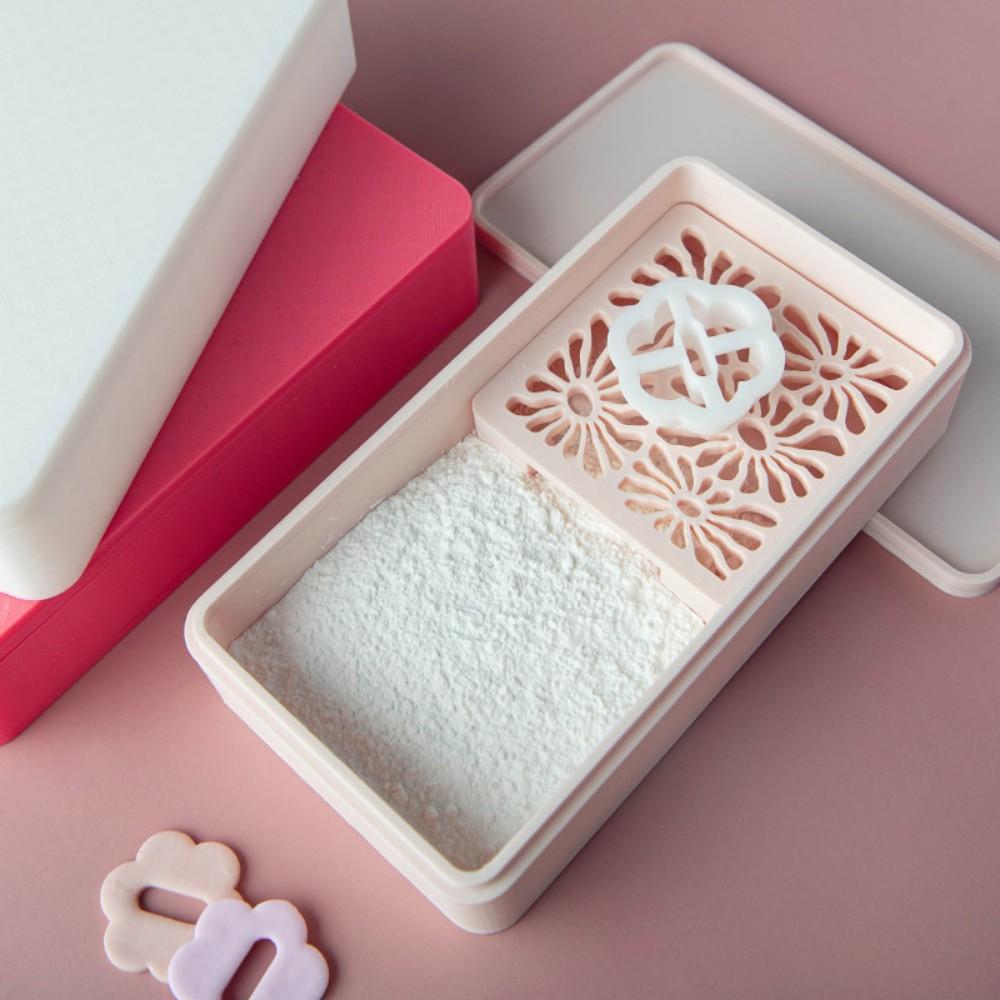 Polymer Clay Cutter Corn Starch Container Powder Storage Box Soft Ceramic Earring DIY Jewelry Handmade Polymer Clay Tools
