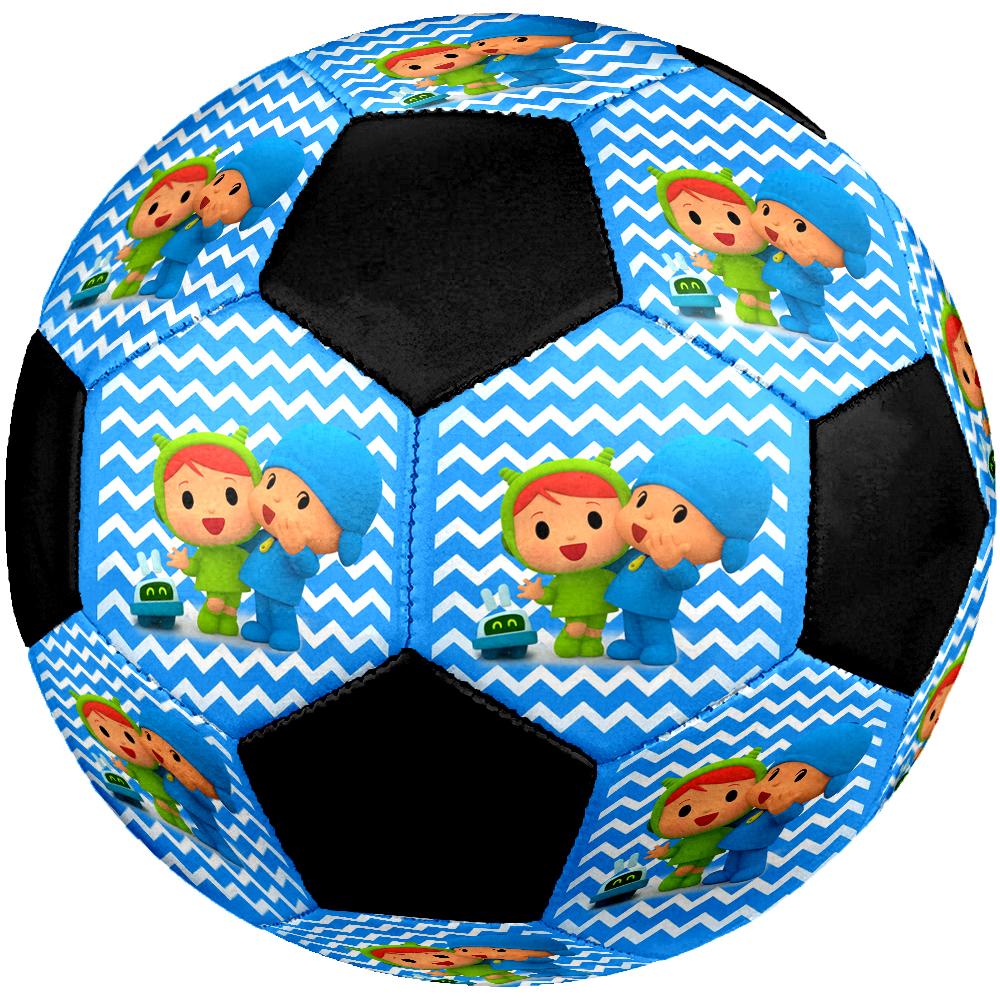 Pocoyo Theme Size 5 Soccer Ball, Suitable for Both Indoor and Outdoor Matches, a Gift Suitable for Everyone.