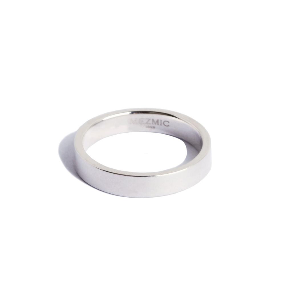 Mezmic 4Mm Basic Silver Ring