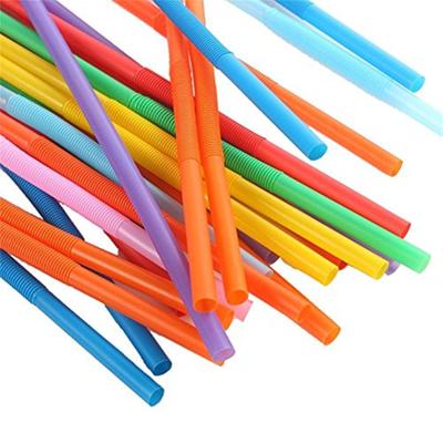 Kolorowe Słomki Artystyczne Jednorazowe Słomki Plastikowe Do Napojów Soku Kreatywne Słomki Kształtowe